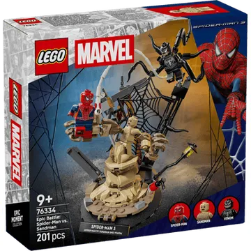 Epic Battle: Spider-Man vs. Sandman