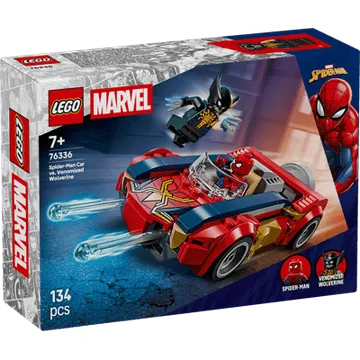 Spider-Man Car vs. Venomized Wolverine